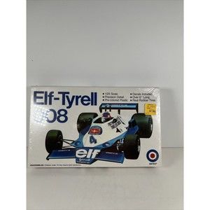 Elf-Tyrell 008 F1 Entex 1:25 Model Kit # 9552E Factory Sealed